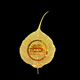 Lá bồ đề gắn biểu tượng (Symbol) vàng 24K